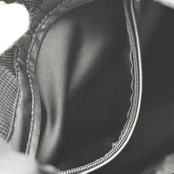 YVES SAINT LAURENT BLACK VELVET SHOULDER BAG 119960.212792 NQ02240 BN01 - Picture 8 of 8